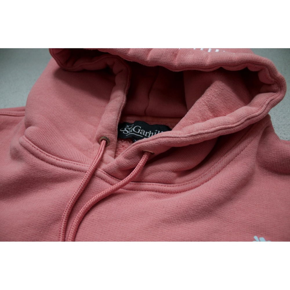 Sugarhill Paranoid Hoodie Salmon Pink Printed Graphics Pullover Men's 2XL - Picture 7 of 15